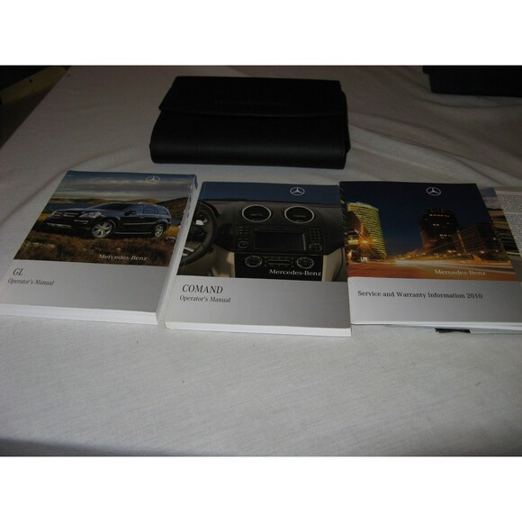2010 Mercedes Benz GL Complete Owners Manual Set With Case And Navigation OEM - Picture 1 of 10
